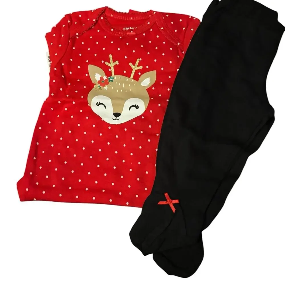 NWT Carter’s 3M two holiday Christmas outfits